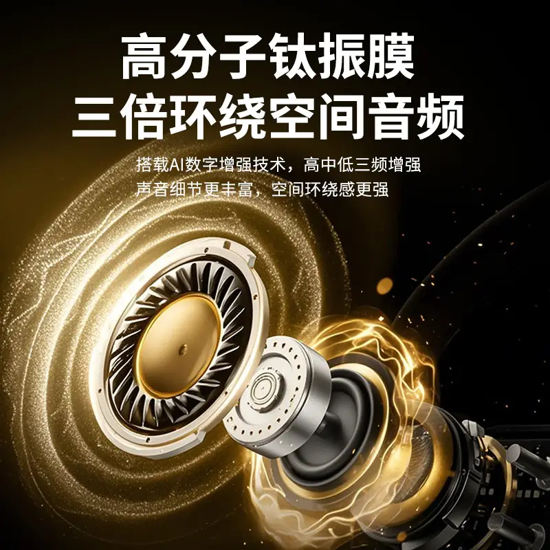 Bluetooth 5.4 Wireless Headset S680Tws In-Ear Dual Mic - Image 6