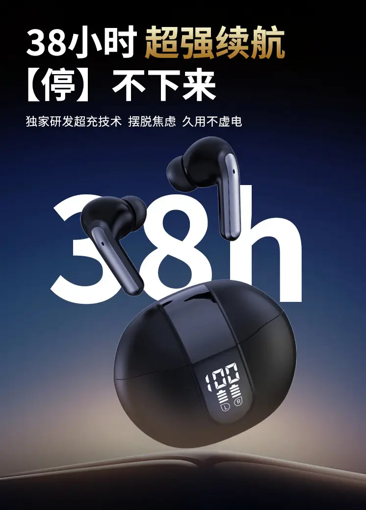 Bluetooth 5.4 Wireless Headset S680Tws In-Ear Dual Mic — feature 8