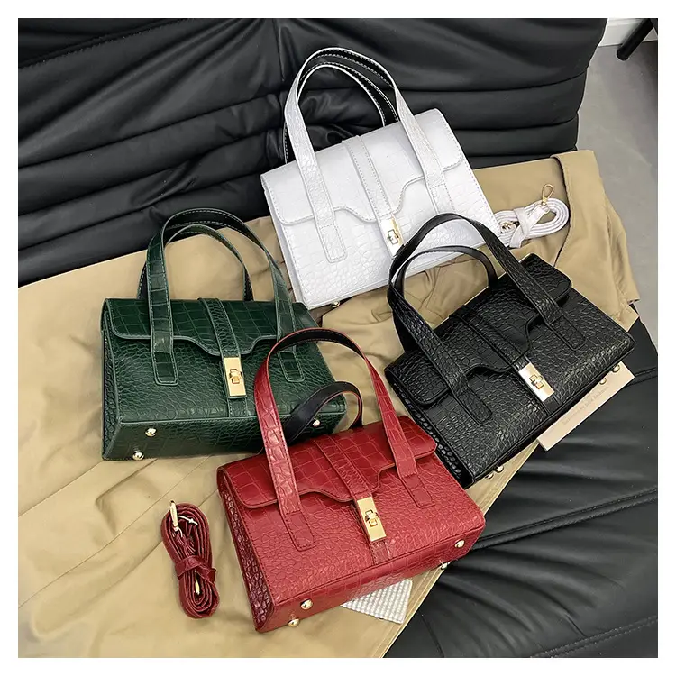 2025 Red Crocodile Bag for Women Commuter Shoulder Crossbody — feature 25