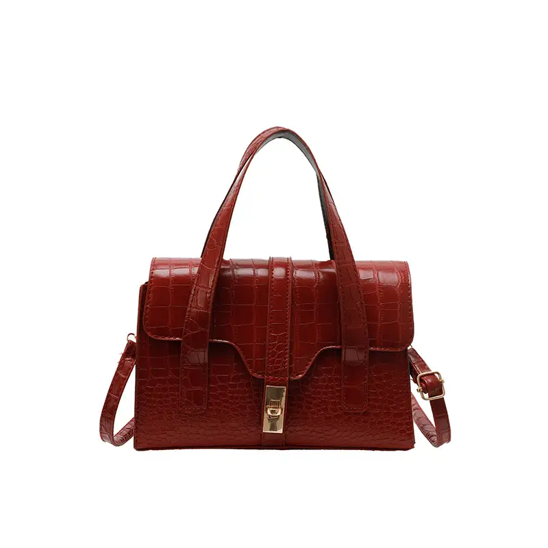 2025 Red Crocodile Bag for Women Commuter Shoulder Crossbody - Image 2