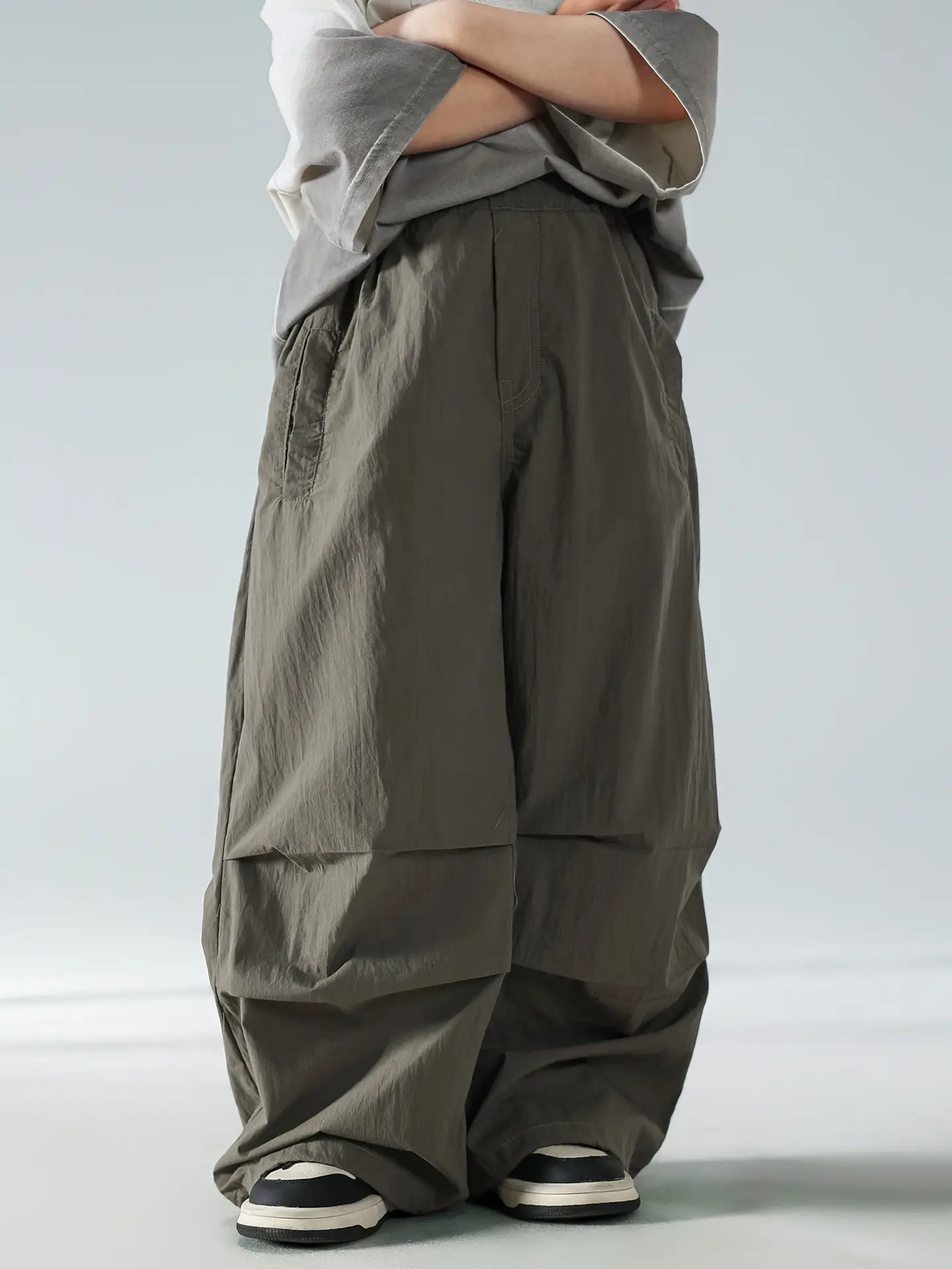 Boys Summer T-shirt Korean Style 2025 Short Sleeve Trousers Set — feature 15