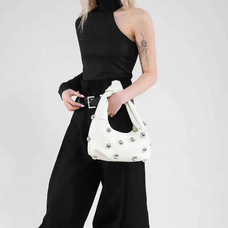 Light Blue Korean Style Shoulder Bag for Women - Image 9