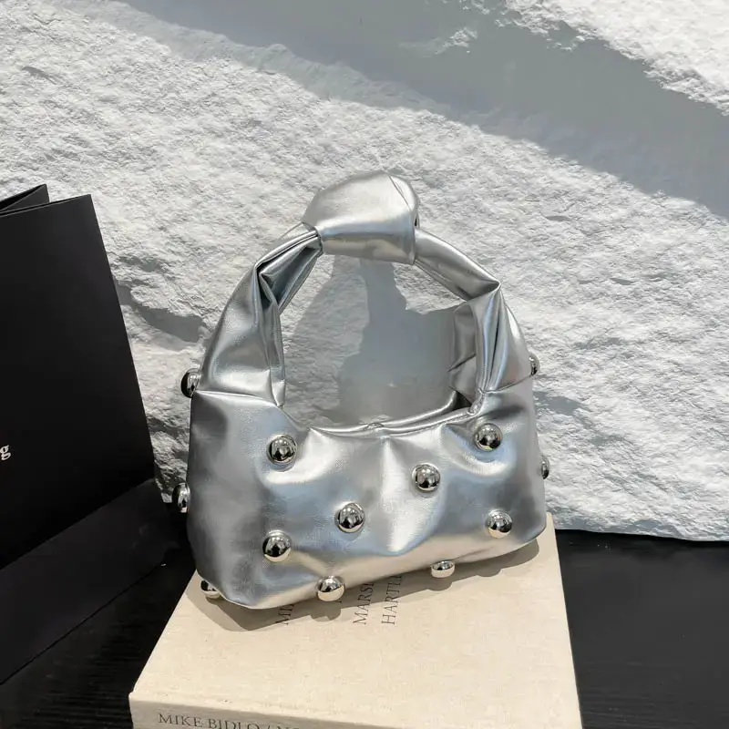Light Blue Korean Style Shoulder Bag for Women - Image 4