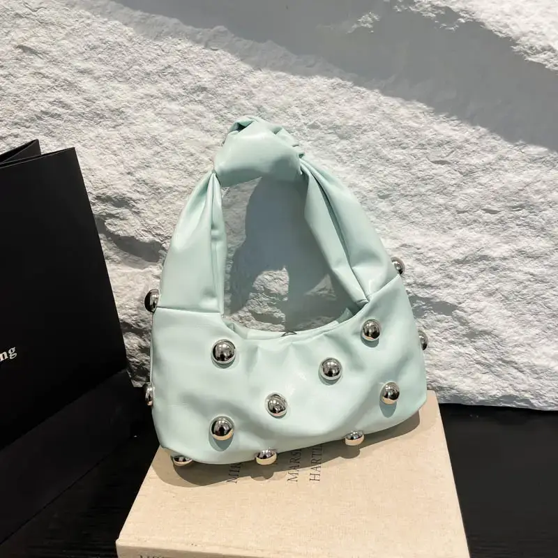 Light Blue Korean Style Shoulder Bag for Women - Image 5