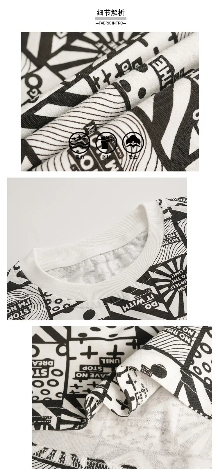 Boys Korean Print T-Shirt Shorts Set 2025 — feature 9