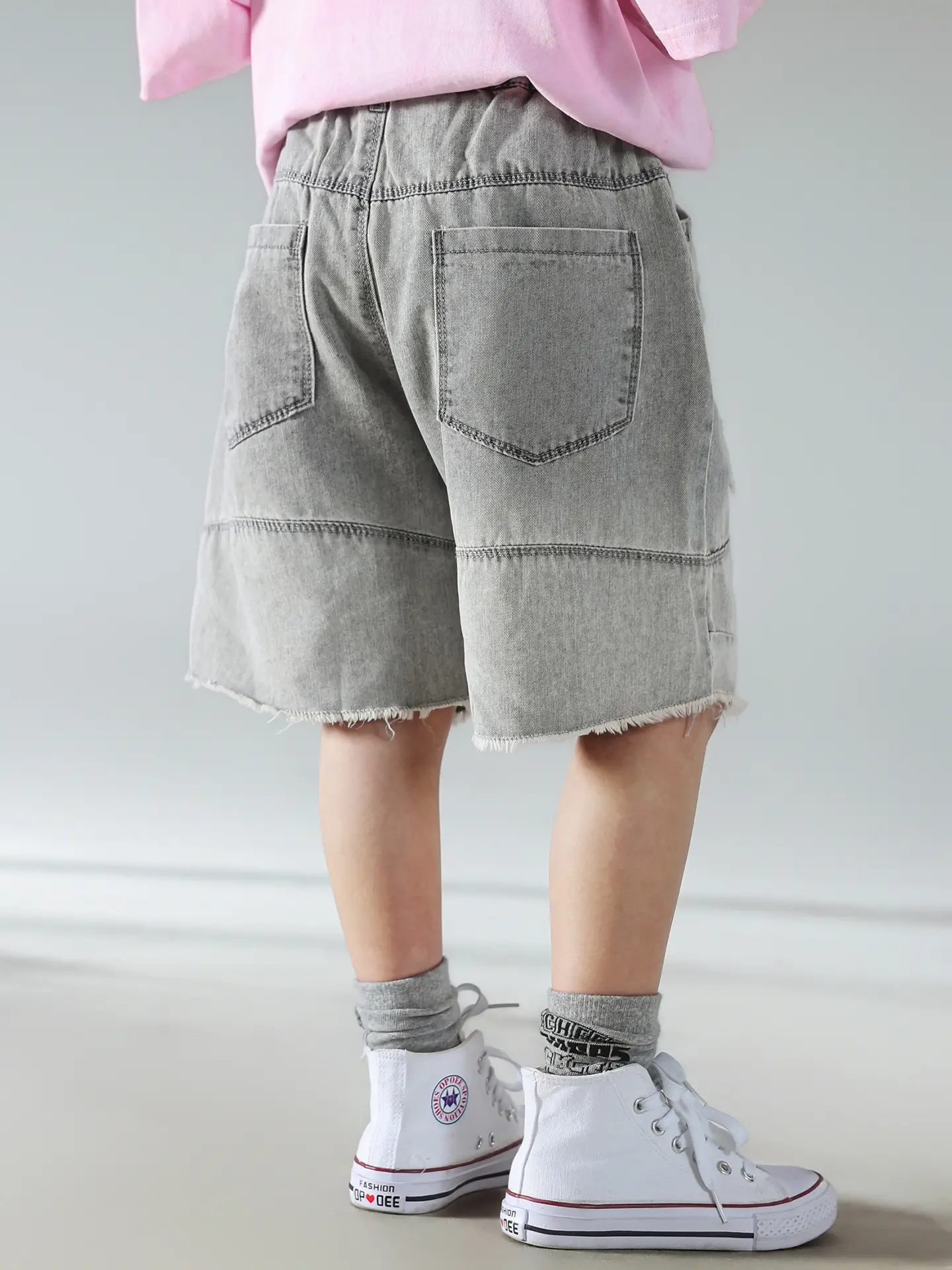 Boys Denim Shorts Set Summer Korean Style 2025 — feature 15