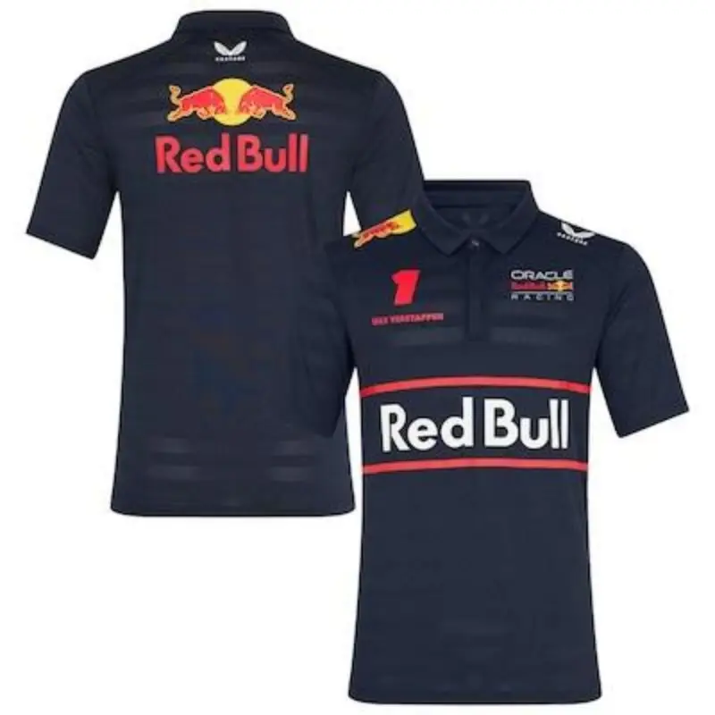 2025 New F1 Team Clothing T-shirt Racing Riding Shirt Short-sleeved POLO Shirt Men's Quick-drying Summer Work Car Clothing