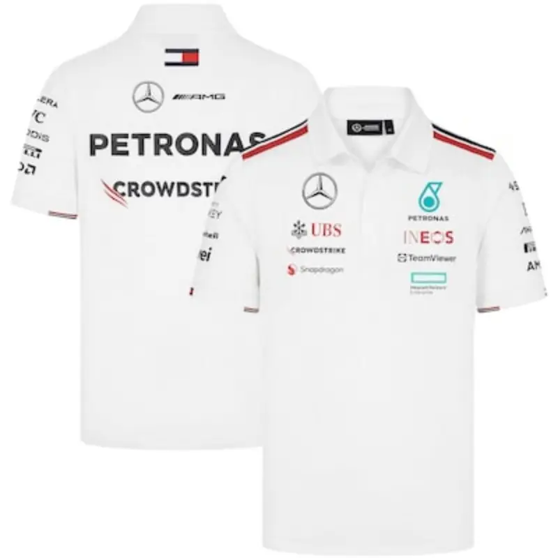 2025 New F1 Team Clothing T-shirt Racing Riding Shirt Short-sleeved POLO Shirt Men's Quick-drying Summer Work Car Clothing