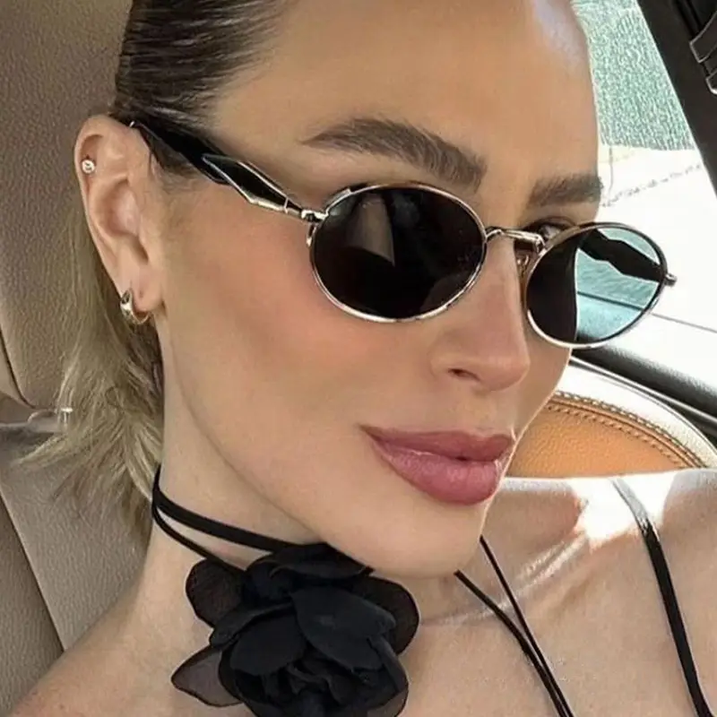 Oval Sunglasses Women High End Luxury 2024 β feature 8
