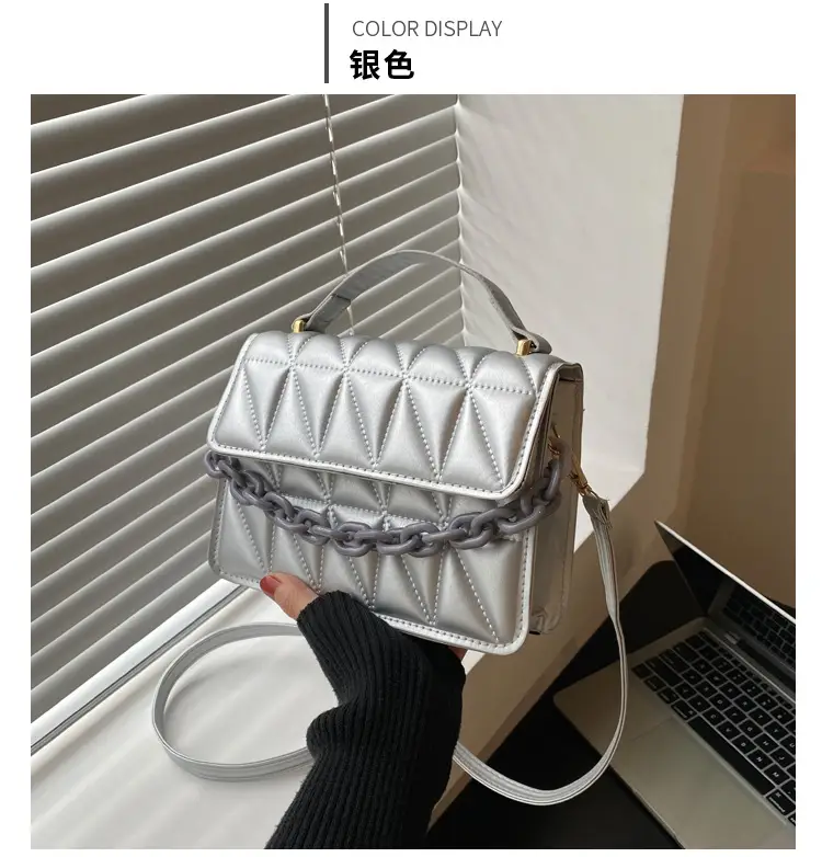 Black Quilted Chain Shoulder Bag for Women 2024 — feature 28