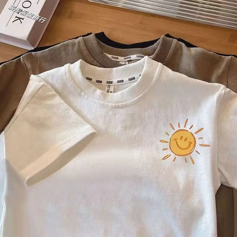 100% Cotton Boys T-Shirt Sun Planet Design — feature 4