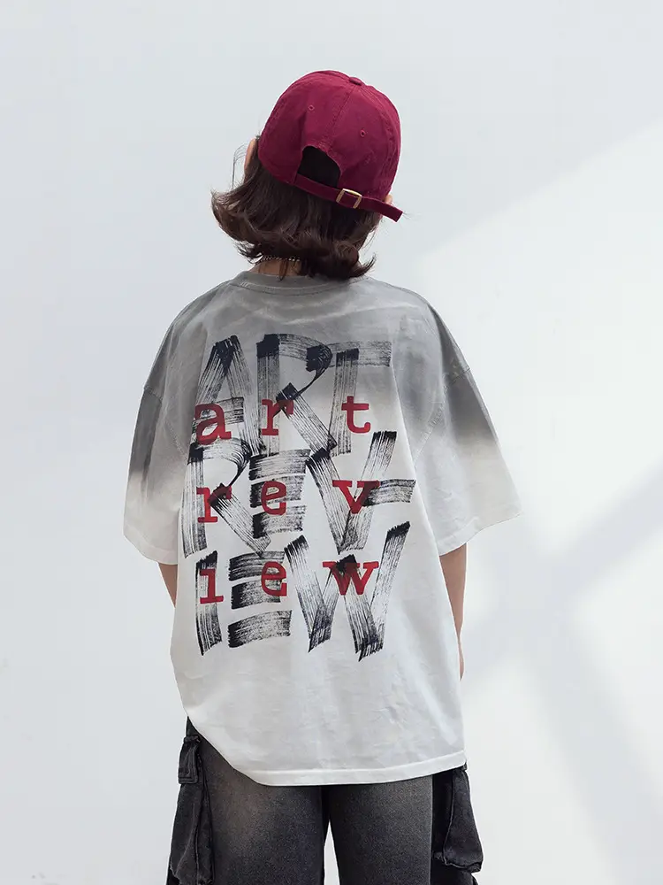 Boys T-Shirt Grey Printed Summer 2026 - Image 4