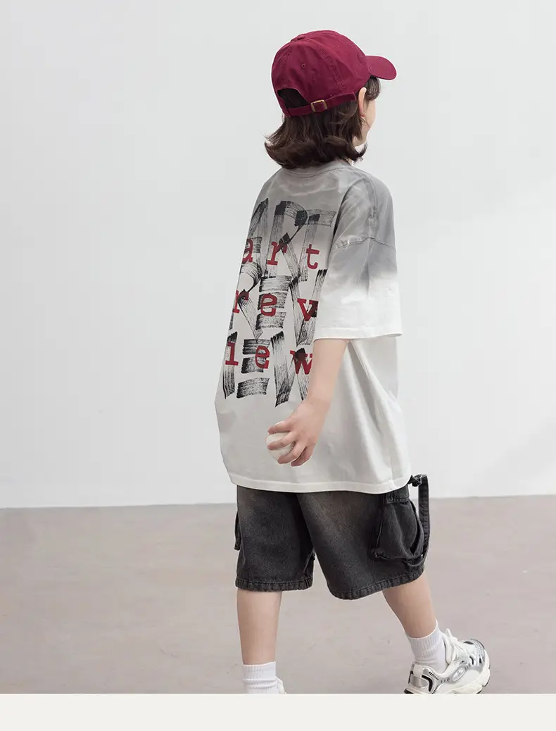 Boys T-Shirt Grey Printed Summer 2026 — feature 12