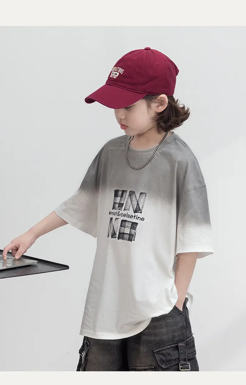 Boys T-Shirt Grey Printed Summer 2026 — feature 9