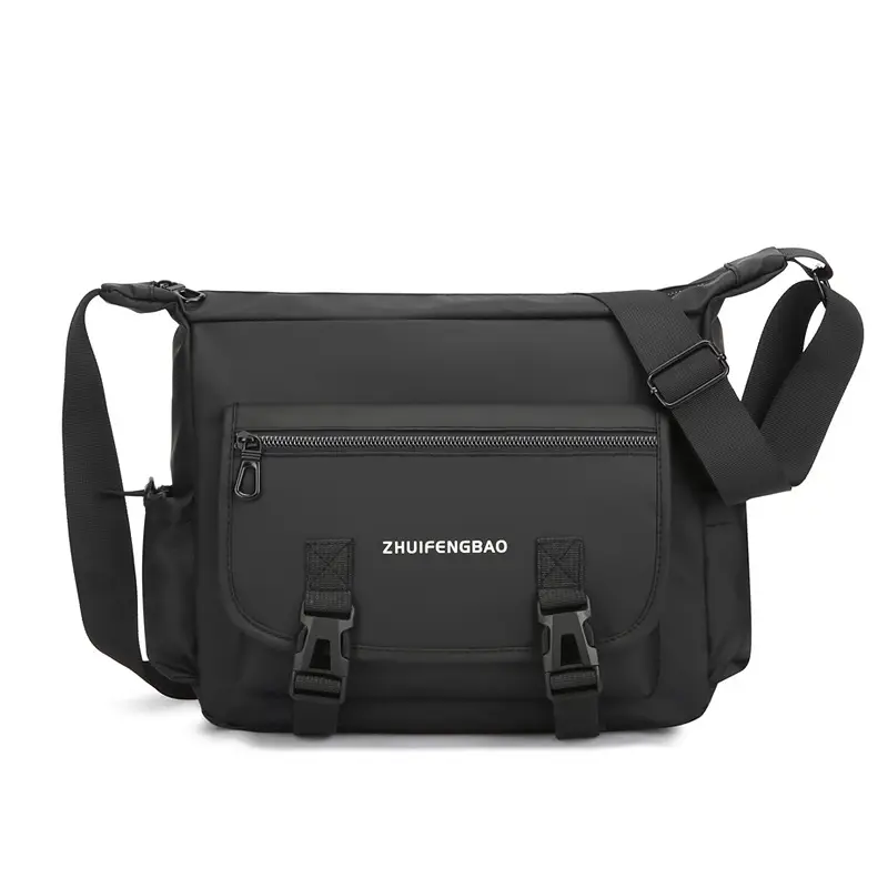 Waterproof Korean Style Men's Shoulder Bag - Image 9