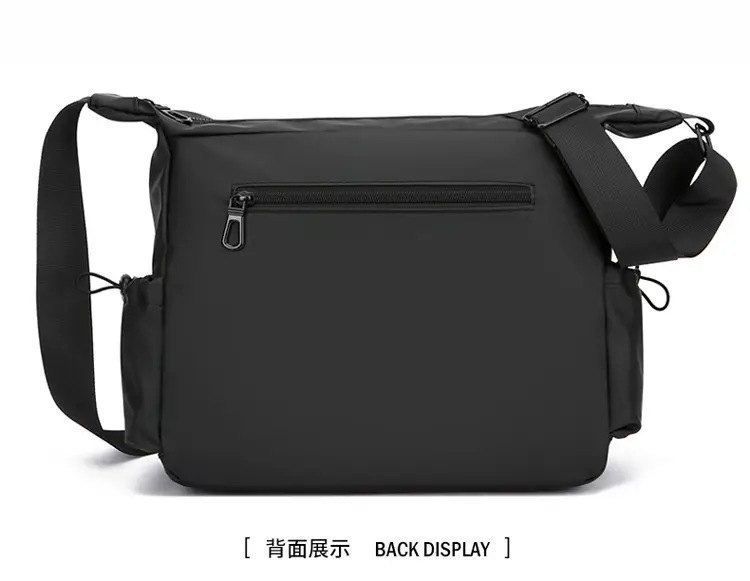 Waterproof Korean Style Men's Shoulder Bag — feature 19