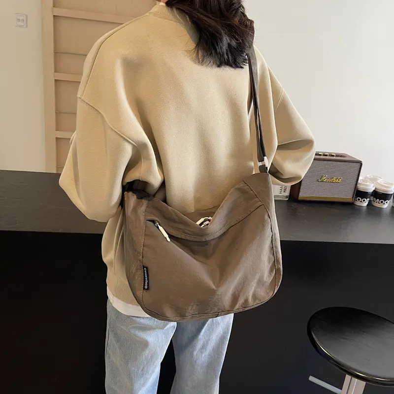Beige Crossbody Bag for Women Casual Commute - Image 7
