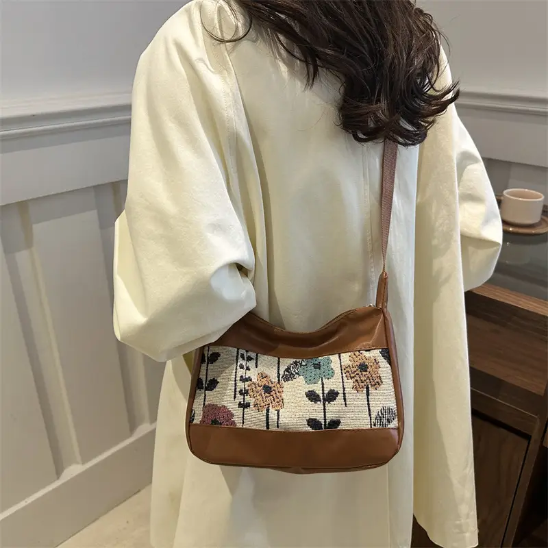 Women's Floral Crossbody Bag Set of 3 - Image 7