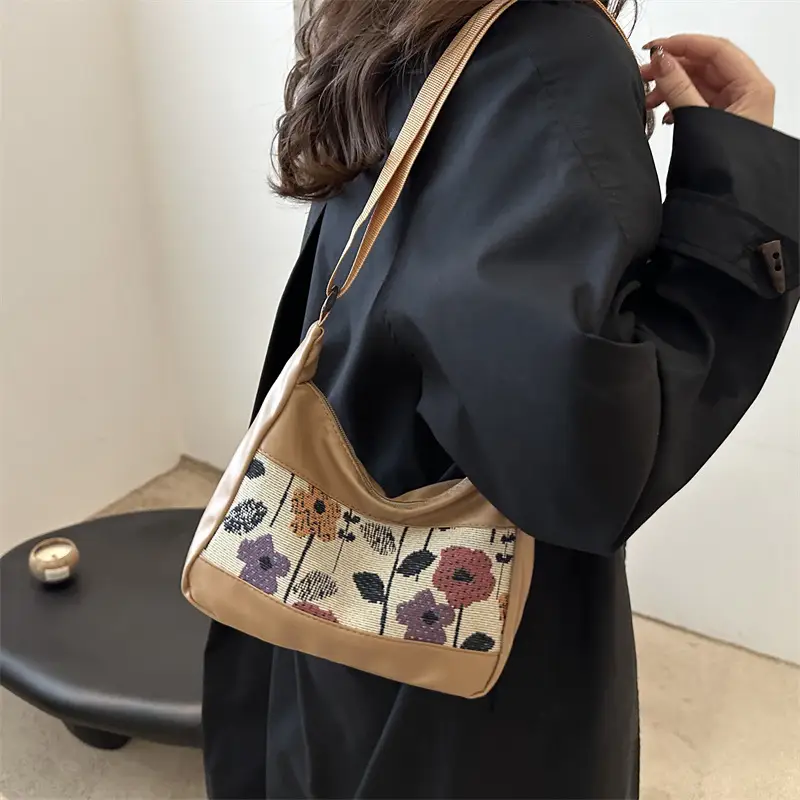 Women's Floral Crossbody Bag Set of 3 - Image 3