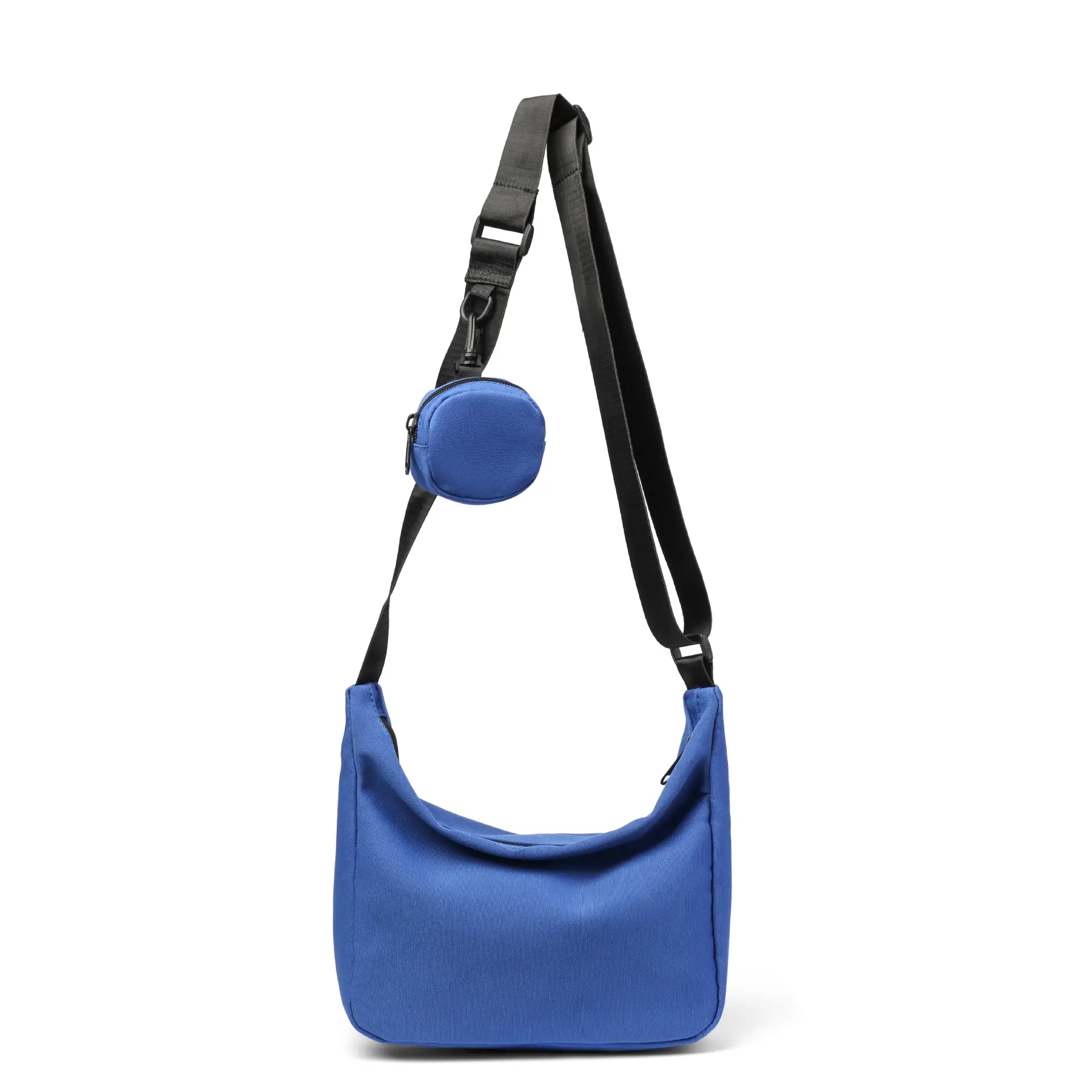Black Crossbody Bag for Men Unisex Shoulder Bag - Image 2