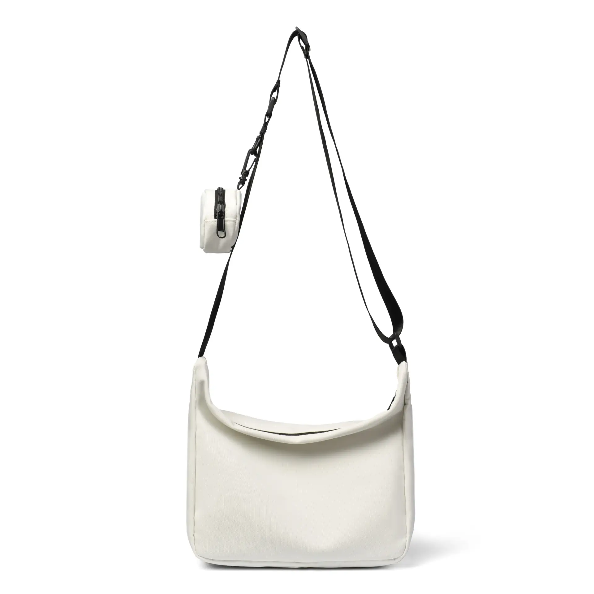 Black Crossbody Bag for Men Unisex Shoulder Bag - Image 3