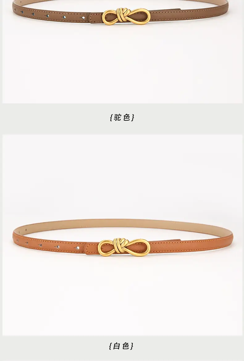 2025 Bow Genuine Leather Belt Women's Small — feature 10