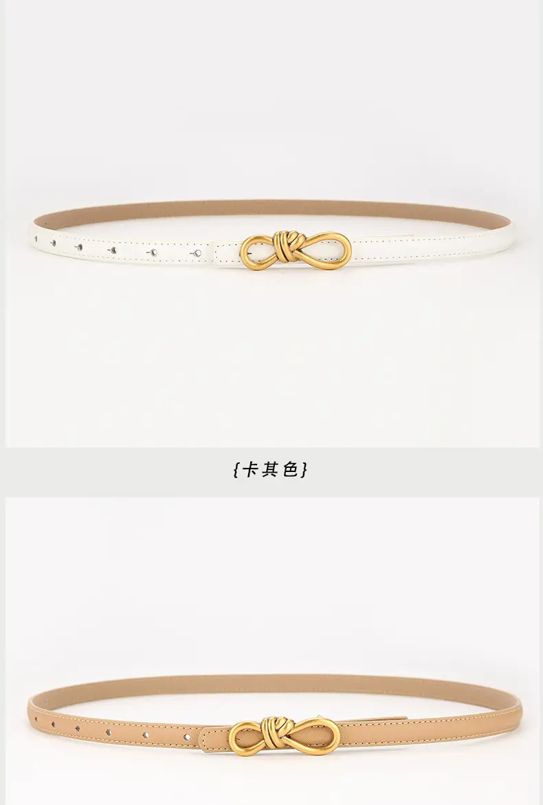2025 Bow Genuine Leather Belt Women's Small — feature 11