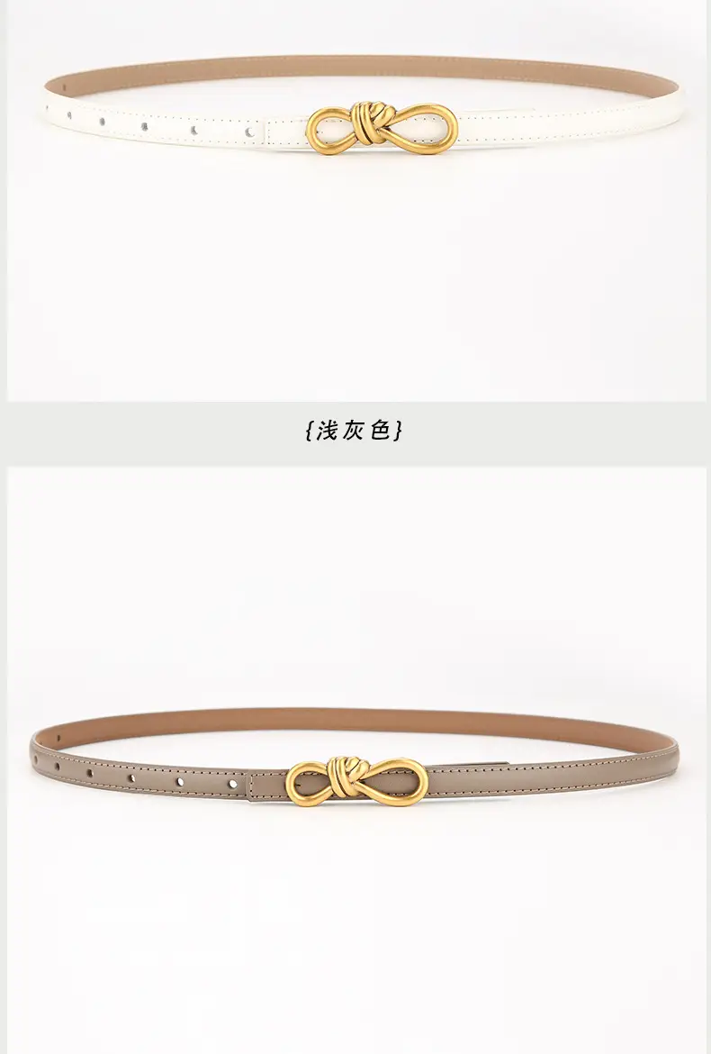 2025 Bow Genuine Leather Belt Women's Small — feature 15