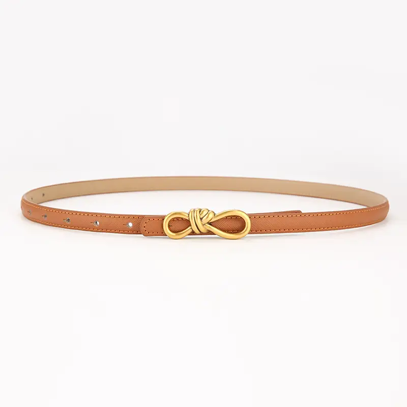 2025 Bow Genuine Leather Belt Women's Small