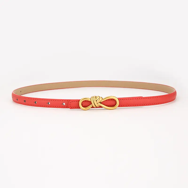 2025 Bow Genuine Leather Belt Women's Small