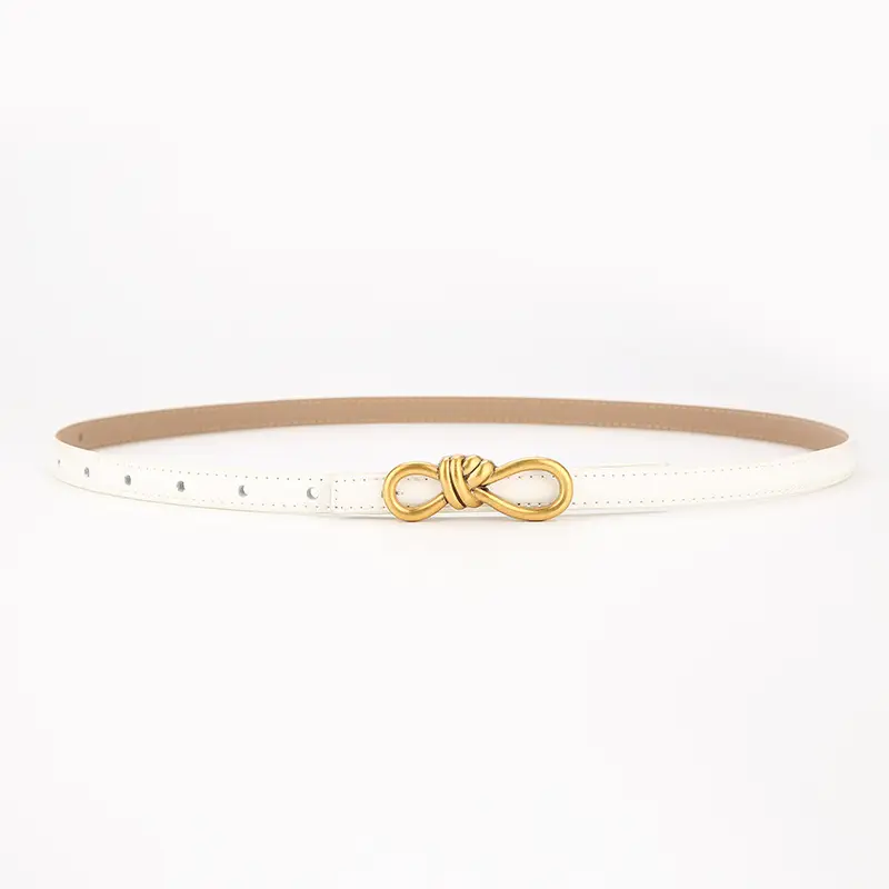 2025 Bow Genuine Leather Belt Women's Small