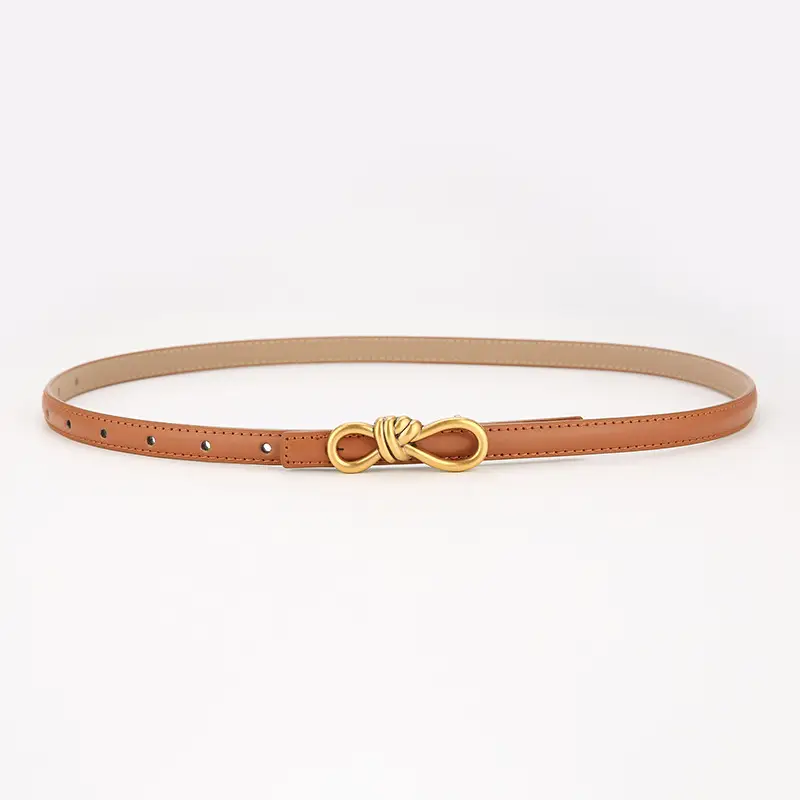 2025 Bow Genuine Leather Belt Women's Small