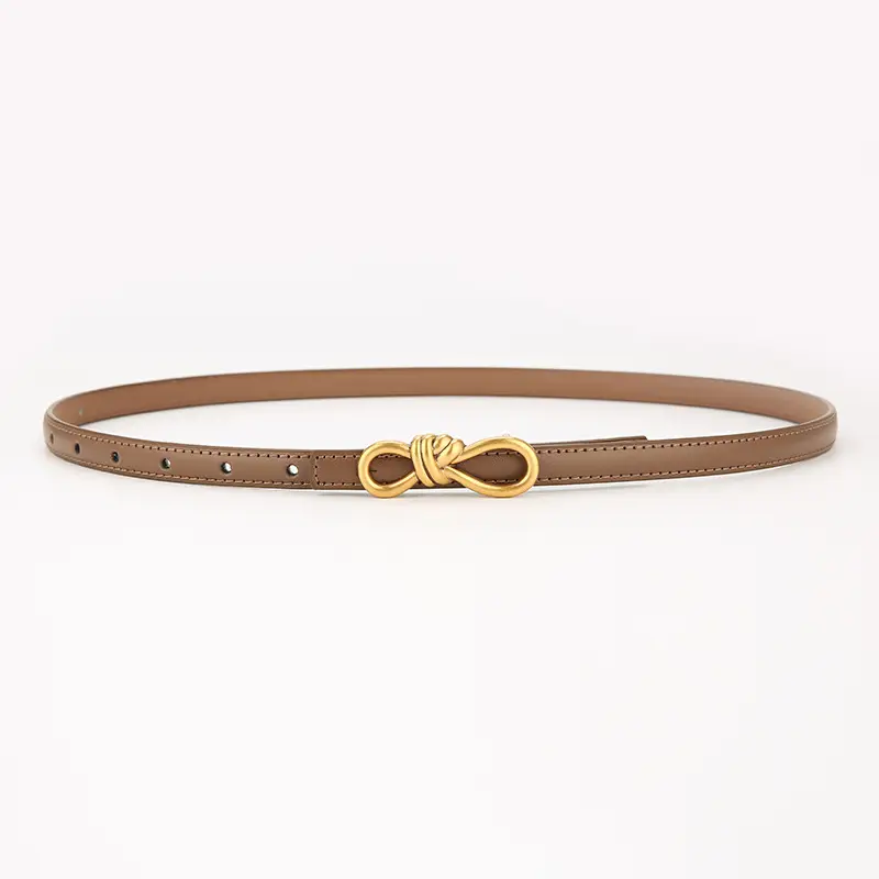 2025 Bow Genuine Leather Belt Women's Small