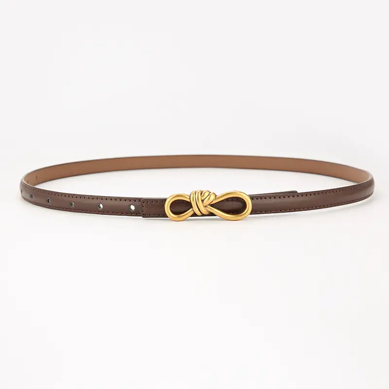 2025 Bow Genuine Leather Belt Women's Small