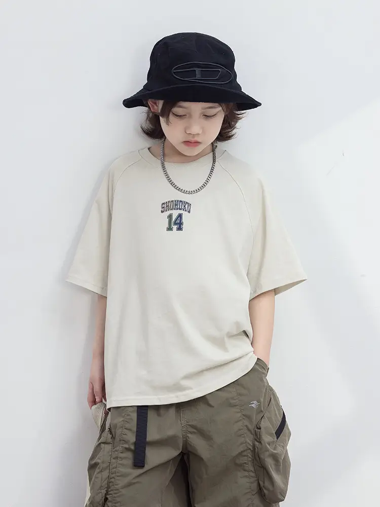 Boys T-Shirt Summer 2026 Kids Cotton Half Sleeve - Image 3