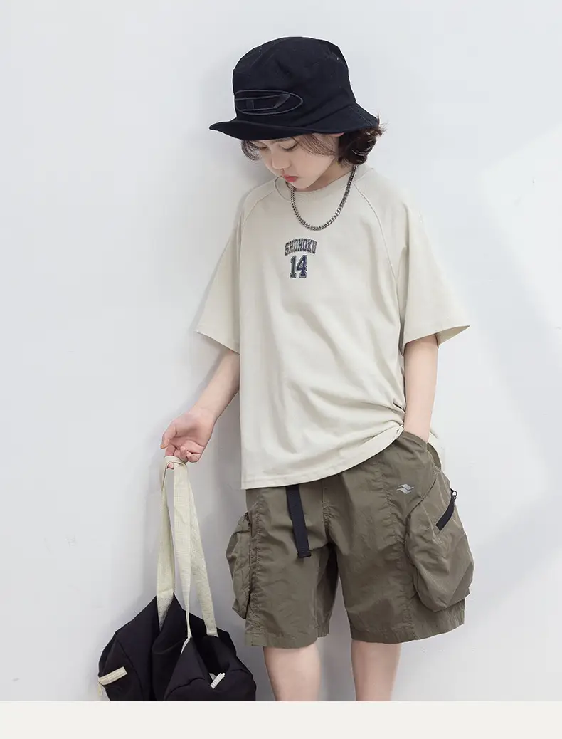 Boys T-Shirt Summer 2026 Kids Cotton Half Sleeve — feature 12