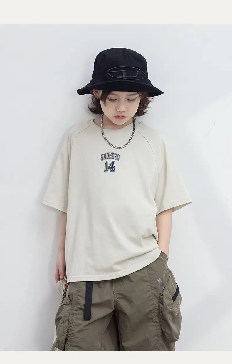 Boys T-Shirt Summer 2026 Kids Cotton Half Sleeve — feature 8