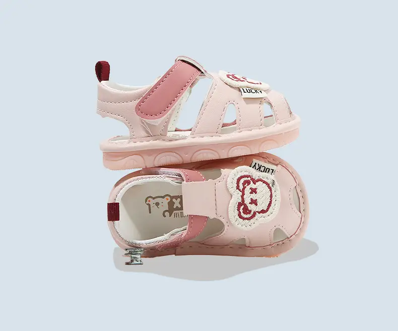 Summer new baby sandals soft bottom toddler 0 1-2 years old male baby shoes children call shoes girls non-slip — feature 25