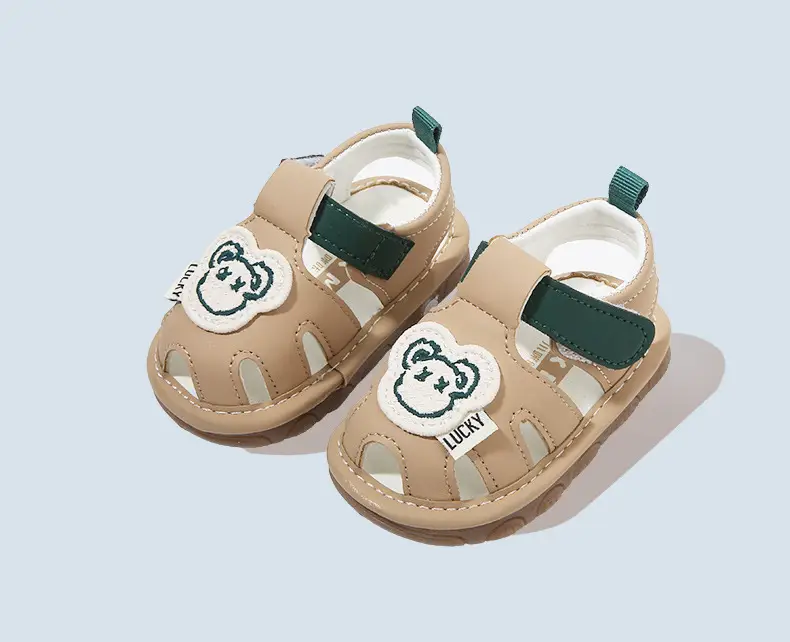 Summer new baby sandals soft bottom toddler 0 1-2 years old male baby shoes children call shoes girls non-slip — feature 26