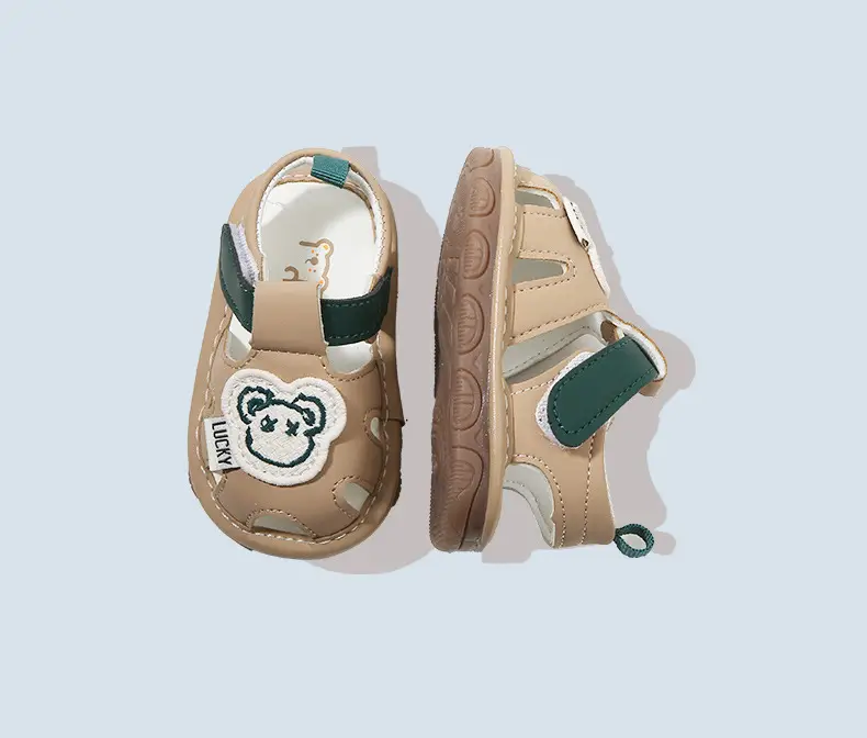 Summer new baby sandals soft bottom toddler 0 1-2 years old male baby shoes children call shoes girls non-slip — feature 27