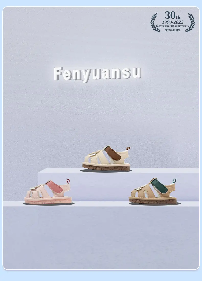 Summer new baby sandals soft bottom toddler 0 1-2 years old male baby shoes children call shoes girls non-slip — feature 7