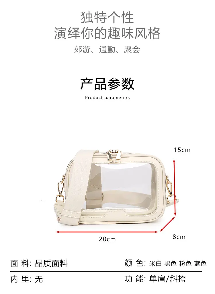 Transparent Crossbody Bag for Women 2025 — feature 3
