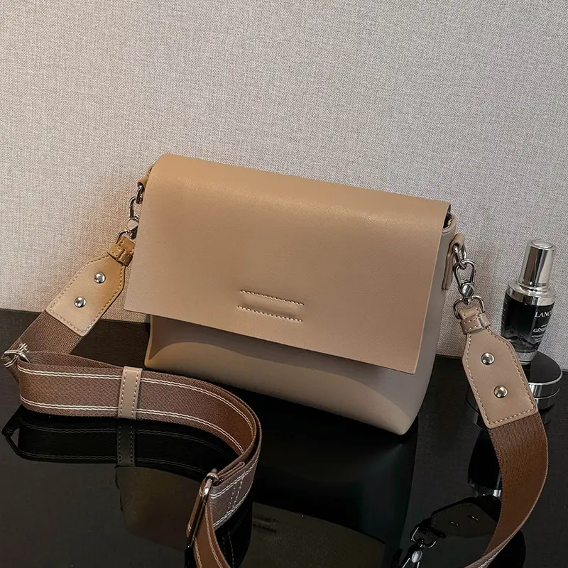 Black Leather Crossbody Bag for Women 2025 New Style - Image 4