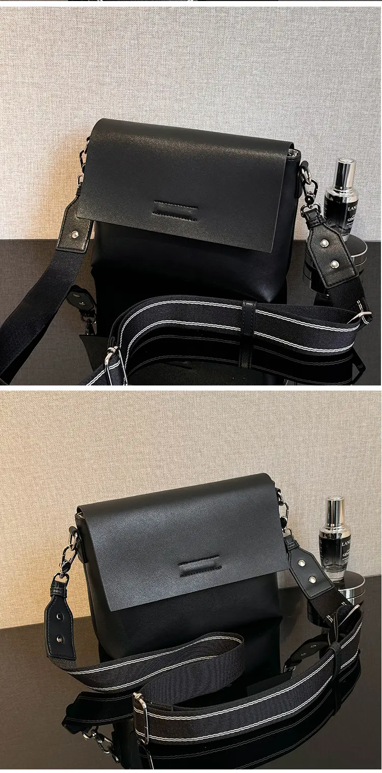 Black Leather Crossbody Bag for Women 2025 New Style — feature 11