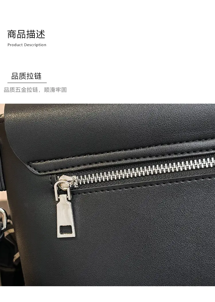 Black Leather Crossbody Bag for Women 2025 New Style — feature 18