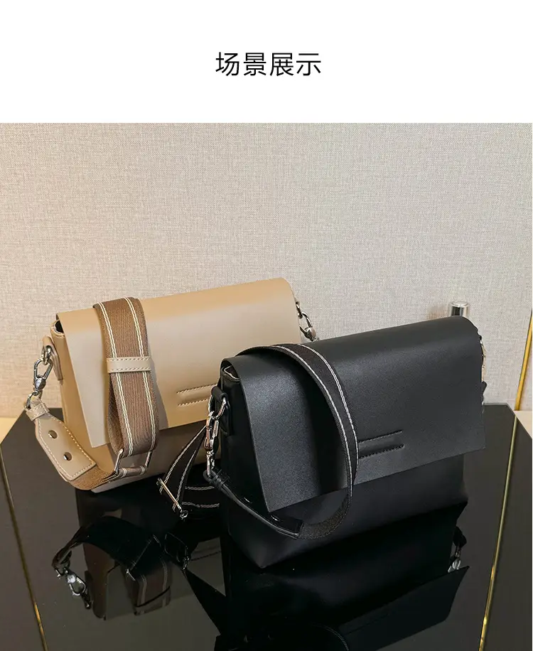 Black Leather Crossbody Bag for Women 2025 New Style — feature 9