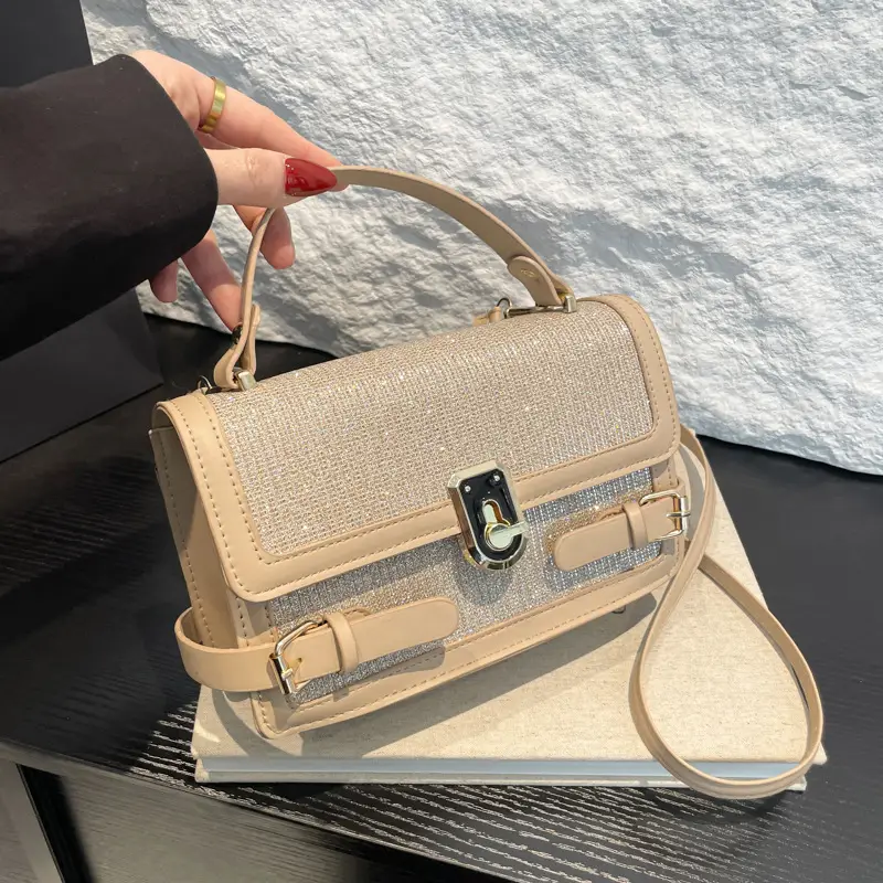 Black Glitter Crossbody Bag for Women 2025 - Image 6