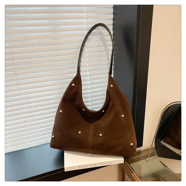 2025 Women's Beige Pearl Embellished Shoulder Bag — feature 26