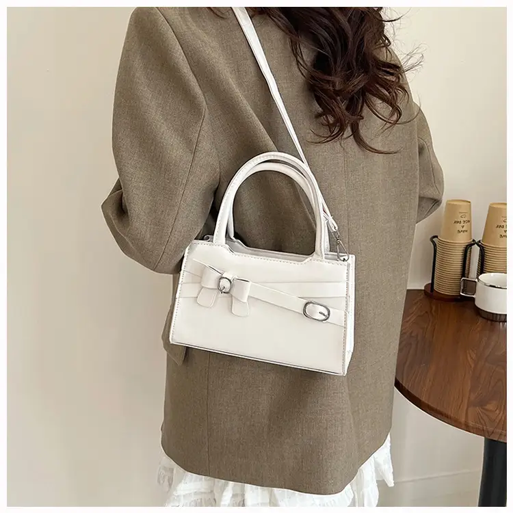 Women's Black Textured Shoulder Crossbody Bag — feature 15