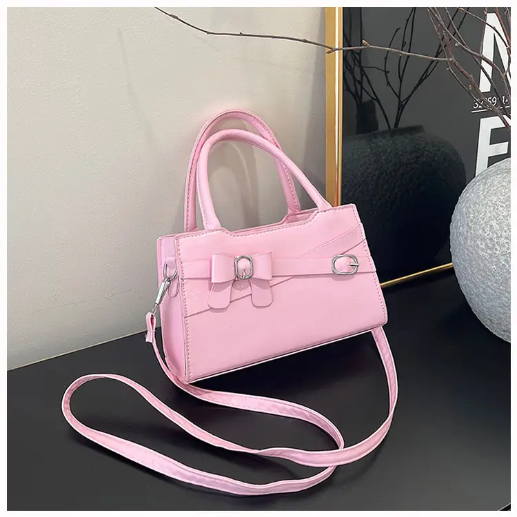 Women's Black Textured Shoulder Crossbody Bag — feature 20